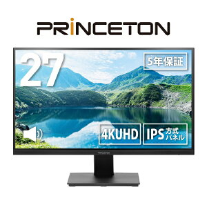 yGg[ōőSz|CgҌb10/5z PRINCETONbvXg USB-Cڑ PCj^[ ubN PTF-H271U-BK [27^ /4K(3840×2160j /Ch /60Hz]