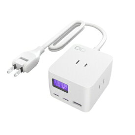 【エントリーで最大2万ポイント当たる｜1/20まで】 CIO｜シーアイオー Polaris CUBE DESK ホワイト CIO-PCD67W2C1A-WH [3ポート /USB Power Delivery対応 /GaN(窒化ガリウム) 採用]