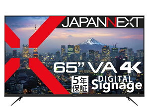 JAPANNEXTbWplNXg PCj^[ VA/5Nۏ JN-V65UHD-U-H5 [65^ /4K(3840×2160j /Ch /60Hz]