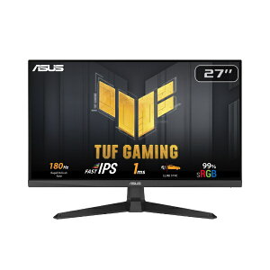 yGg[ōőSz|CgҌb10/5z ASUSbGCX[X Q[~Oj^[ TUF Gaming VG279Q3A [27^ /tHD(1920×1080) /Ch /180Hz]
