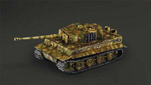 プラッツ|PLATZ 1/56 WW.II ドイツ軍 Pz.Kpfw. VI ティーガーI 重戦車 イタレリ