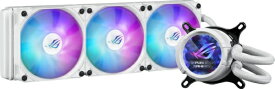 ASUS｜エイスース 水冷CPUクーラー 120mmファンx3 [LGA1851/1700/1200/115x・AM5/AM4] ROG STRIX LC III 360 ARGB LCD White Edition ホワイト ROG/STRIX/LC/3/360/LCD/W