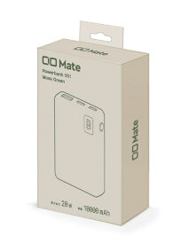 CIO｜シーアイオー CIO Mate Powerbank 001 モスグリーン MATE-PB001-MGR