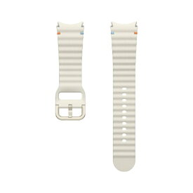 GALAXY｜ギャラクシー 【サムスンGalaxy純正】Galaxy Watch7 Sport Band (M/L) Samsung（サムスン） Cream ET-SNL31LWEGJP