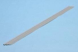 ウェーブ｜WAVE プラ=材料　半丸棒　外径2.0mm　6本入