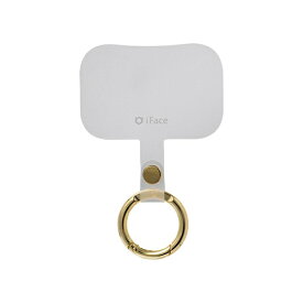 HAMEE｜ハミィ iFace Hang and ストラップホルダー iFace クリア/フロスト/ゴールド 41-978313