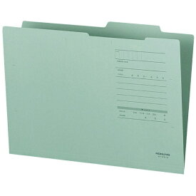 KOKUYO｜コクヨ ジャスフォルダー Eタイプ [A4] 緑 A4-IFE-G