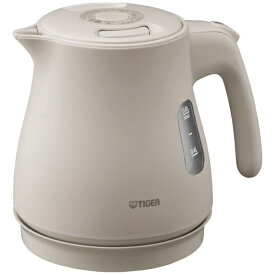 タイガー｜TIGER 蒸気レス電気ケトル アーバンベージュ PCV-A080CU [0.8L]【newlife_campaign_b】