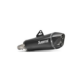 アクラポビッチ｜AKRAPOVIC スリップオンライン チタン ブラック EC F800GS/Adventure 08-17/F700GS 13-17/F650GS 08-12 S-B8SO6-HZAABL