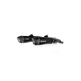 アクラポビッチ｜AKRAPOVIC スリップオンライン チタン ブラック EC K1600B/Grand America 17-20 S-B16SO3-HRAATBL