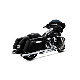 バンスアンドハインズ｜VANCE&HINES Dresser Duals PCX ドレッサーデュアル ヘッドパイプ クローム マフラー TOURING（M8） 17-22 17351