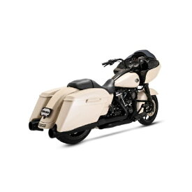 バンスアンドハインズ｜VANCE&HINES Dresser Duals PCX ドレッサーデュアル ヘッドパイプ ブラック マフラー TOURING（M8） 17-22 47351