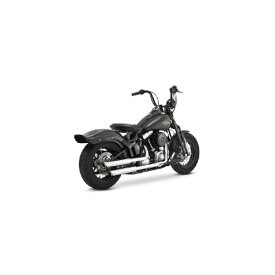 バンスアンドハインズ｜VANCE&HINES TwinSlash 3in S/O ツインスラッシュ 3インチ スリップオン クローム マフラー SOFTAIL 07-09 16842