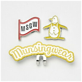 マンシングウェア｜Munsingwear ゴルフマーカー マーカー イエロー MG4FAZ60M