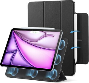C[GXA[bESR 13C`iPad AiriM3/M2jA12.9C` iPad Proi6/5/4jp }OlbgP[X O܂X^h ESR Rebound Magnetic iPad Air 13 M2 ubN