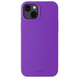 HOLDIT｜ホールディット iPhone 14 Plus ソフトタッチシリコーンケース Slim Case ブライトパープル 15511