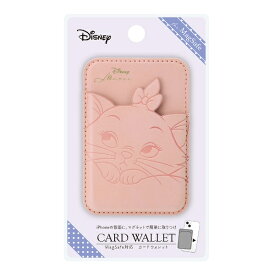 PGA｜ピージーエー MagSafe対応 カードウォレット Premium Style ディズニーマリー PG-DMGCW04MAR
