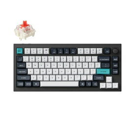 Keychron｜キークロン キーボード Q1 Max(赤軸・英語配列) カーボンブラック Q1M-M1-US [有線・ワイヤレス /Bluetooth・USB-A＋USB-C]
