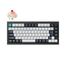 【エントリーで最大全額ポイント還元｜3/11まで】 Keychron｜キークロン キーボード Q1 Max(赤軸) カーボンブラック Q1M-M1-JIS [有線・ワイヤレス /Bluetooth・USB-A＋USB-C]