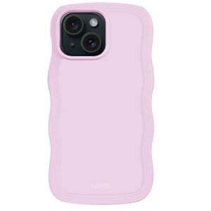 HOLDIT�b�z�[���f�B�b�g iPhone 15 / 14 / 13 �ϏՌ��P�[�X Wavy ���C���b�N