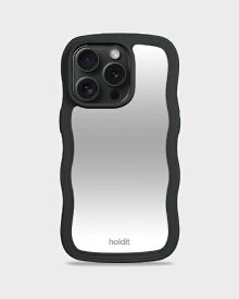 HOLDIT｜ホールディット iPhone 14 Pro ミラーケース Wavy ブラック