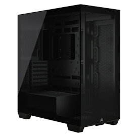 CORSAIR｜コルセア PCケース [ATX /Micro ATX /Extended ATX /Mini-ITX] 3500X Tempered Glass ブラック CC-9011276-WW