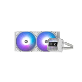 ZALMAN｜ザルマン 水冷CPUクーラー 120mmファンx2 [LGA1700/1200/1156/1155/1151/1150・AM5/AM4] ALPHA2 A24 White ホワイト