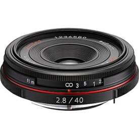 ペンタックス｜PENTAX カメラレンズ HD PENTAX-DA 40mmF2.8 Limited APS-C用 ブラック [ペンタックスK /単焦点レンズ][HDPENTAXDA40MMF2.8LI]