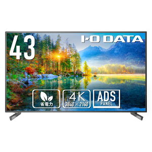 I-O DATAbACEI[Ef[^ PCj^[ (Px500cd/m218ԘAғΉ) ubN LCD-U431D [42.5^ /4K(3840×2160j /Ch /60Hz]