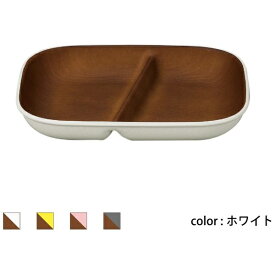 正和｜SHOWA Showa 食器 isso ecco 木目スクエアワンプレート CC ホワイト
