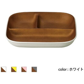 正和｜SHOWA Showa 食器 isso ecco 木目スクエアワンプレートL CC ホワイト