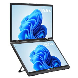 yGg[ōő2|Cgb11/18z ITPROTECHbACeBvebN USB-Cڑ 2ʃoCj^[ ubN LCD15HC-IPSDUAL [15.6^ /L@EL tHD(1920×1080) /Ch /60Hz]