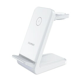 CHOETECH｜チョエテック 4-in-1 磁気ワイヤレス急速充電器 Apple/Samsung watch ホワイト T608-F