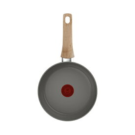 【エントリーで最大全額ポイント還元｜7/18迄】 T-fal｜ティファール IHセラミックグライド アースグレー フライパン 20cm T-FAL C44202 [IH対応]
