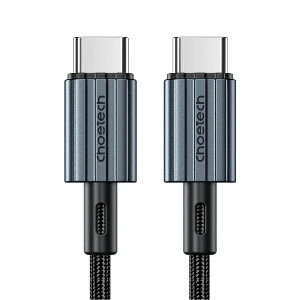 CHOETECH�b�`���G�e�b�N USB-C �� USB-C�P�[�u�� [�[�d /�]�� /1.2m /USB Power Delivery /60W] �u���b�N XCC-1014