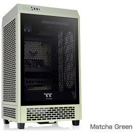 THERMALTAKE｜サーマルテイク PCケース [Mini-ITX] The Tower 200 Matcha Green CA-1X9-00SEWN-00
