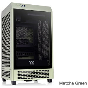 THERMALTAKEbT[}eCN PCP[X [Mini-ITX] The Tower 200 Matcha Green CA-1X9-00SEWN-00