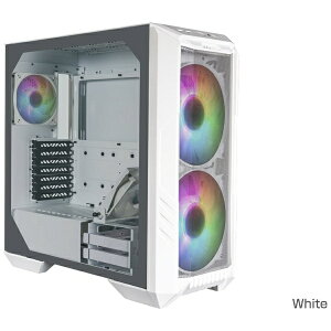 COOLER MASTERbN[[}X^[ PCP[X [ATX /Micro ATX /Extended ATX /Mini-ITX /SSI CEB] HAF 500 White zCg H500-WGNN-S00