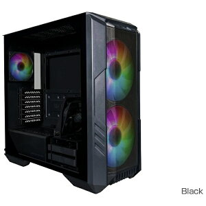 COOLER MASTERbN[[}X^[ PCP[X [ATX /Micro ATX /Extended ATX /Mini-ITX /SSI CEB] HAF 500 ubN H500-KGNN-S00