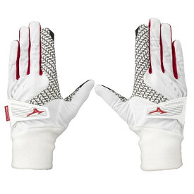 【エントリーで最大全額ポイント還元｜8/22迄】 mizuno｜ミズノ ゴルフグローブ THERMA GRIP サーマグリップ ホワイト 5MJMB452 [メンズ /両手装着用 /Lサイズ]