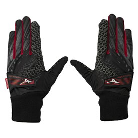 mizuno｜ミズノ ゴルフグローブ THERMA GRIP サーマグリップ ブラック 5MJMB452 [メンズ /両手装着用 /Sサイズ]