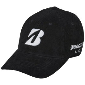 ブリヂストン｜BRIDGESTONE メンズ コーデュロイキャップ ブラック CPW24D [メンズ /フリーサイズ]【返品交換不可】