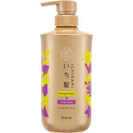 クラシエ｜Kracie いち髪 ダメージリペア＆カラーケアシャンプー ポンプ 本体 480mL