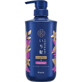 クラシエ｜Kracie いち髪 ダメージリペア＆カラーケアコンディショナー ポンプ 本体 480g