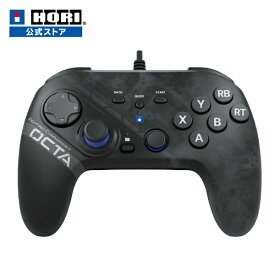 HORI｜ホリ ゲームパッド 有線 ファイティングコマンダー OCTA for Windows PC ブラック HPC-059 [USB /Windows]