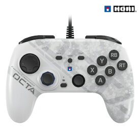 HORI｜ホリ ゲームパッド 有線 ファイティングコマンダー OCTA for Windows PC ホワイト HPC-060 [USB /Windows]