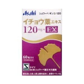 【エントリーで最大全額ポイント還元｜7/18迄】 アサヒグループ食品｜Asahi Group Foods シュワーベギンコ120　60粒