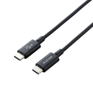 ELECOMbGR ^CvC P[u USB Type-C to Type-C 2m PD 60W }[d fɂ XϋvP[u A~RlN^ y iPhone MacBook iPad  Type C @Ή z ] [dP[u ubN MPA-XC