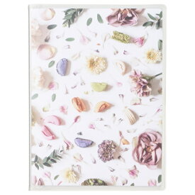 HAKUBA｜ハクバ 【高透明フィルム アルバム】 PポケットアルバムCP タテ Lサイズ 20枚収納 マカロンフワラー ハクバ マカロンフワラー APCPL20MCF