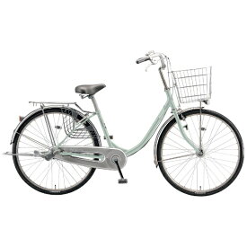 ブリヂストン｜BRIDGESTONE 自転車 プロムナードU PROMENADE U E.Xグレイッシュミント PU40T5 [24インチ]2025年モデル【キャンセル・返品不可】 【代金引換配送不可】